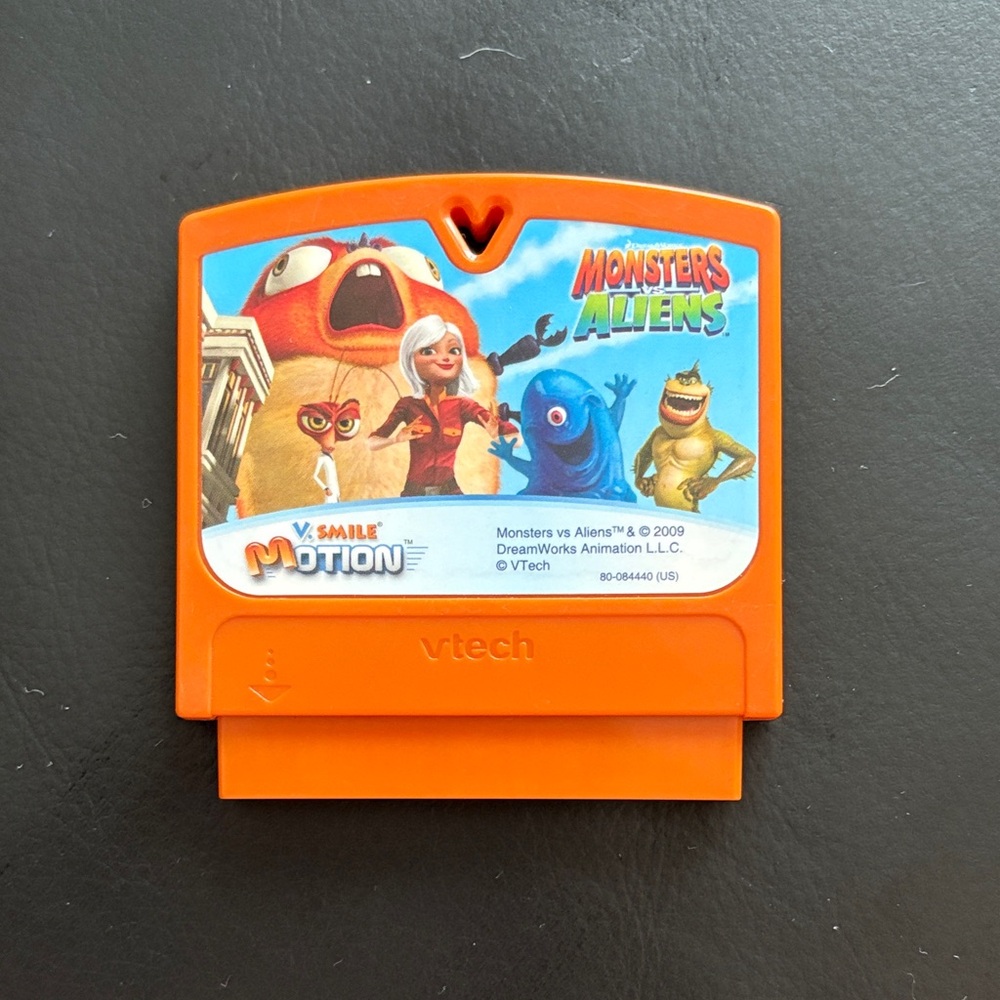 VTech V.Smile Motion Monsters vs Aliens Game Cartridge